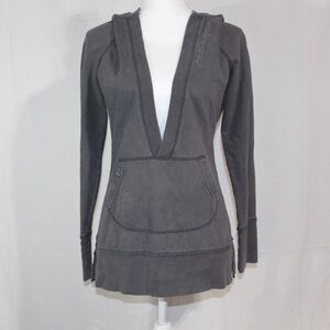 Hollister Deep V Hoodie Tunic